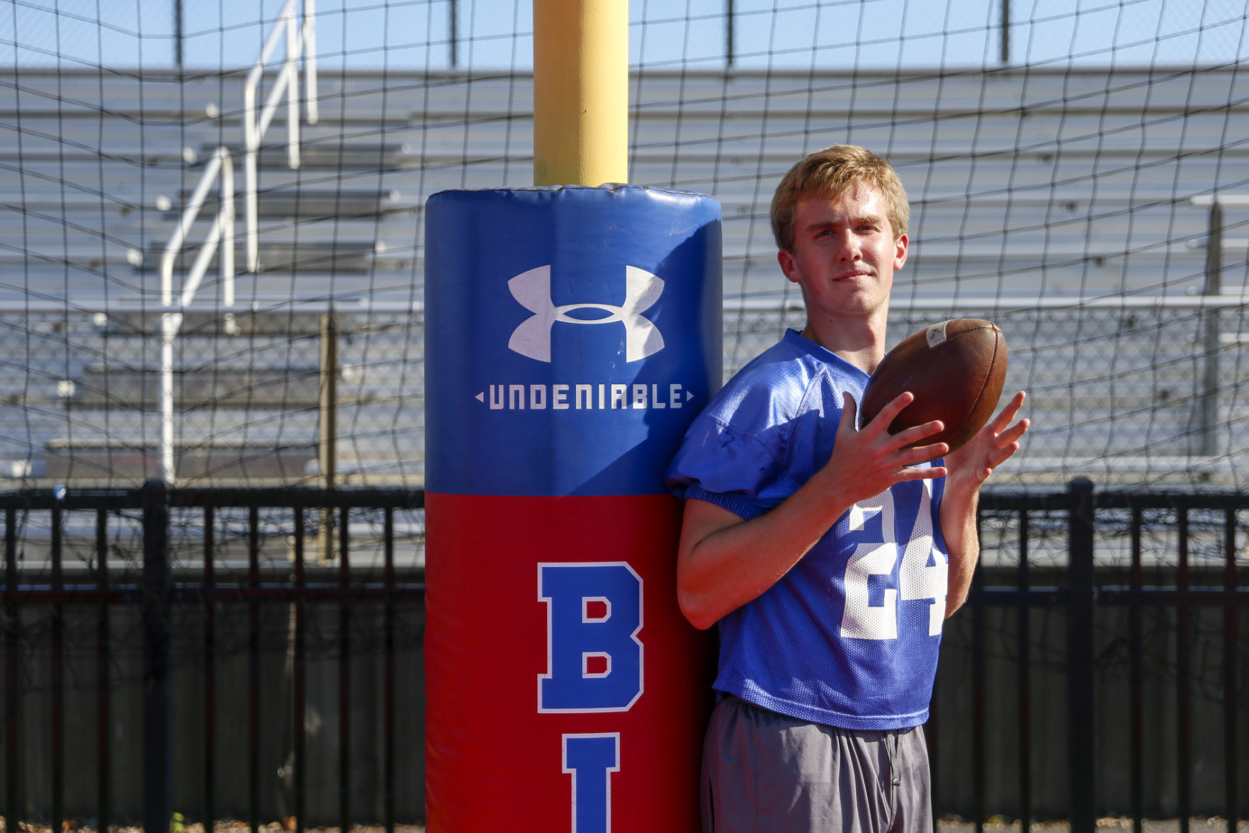 Bixby punter Reis Vernon